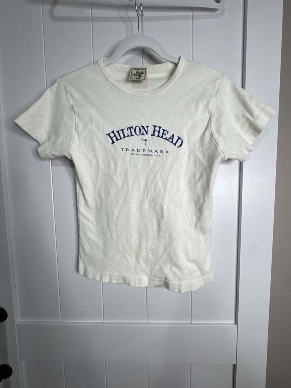 Vintage Hilton Head Island South Carolina Trademark Graphic T-Shirt Small Fit